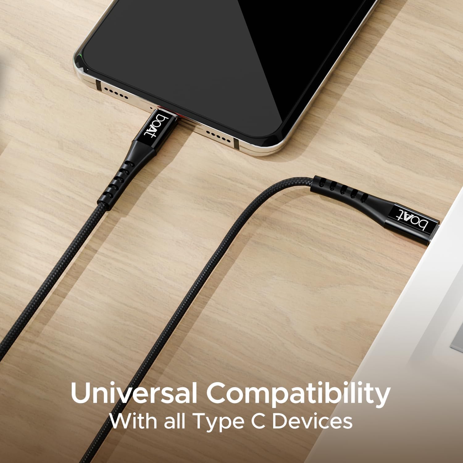 BOAT CABLE C600 TYPE C BLK BOAT CABLE C600 TYPE C BLK
